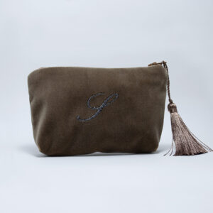 pochette portamonete marrone chiaro
