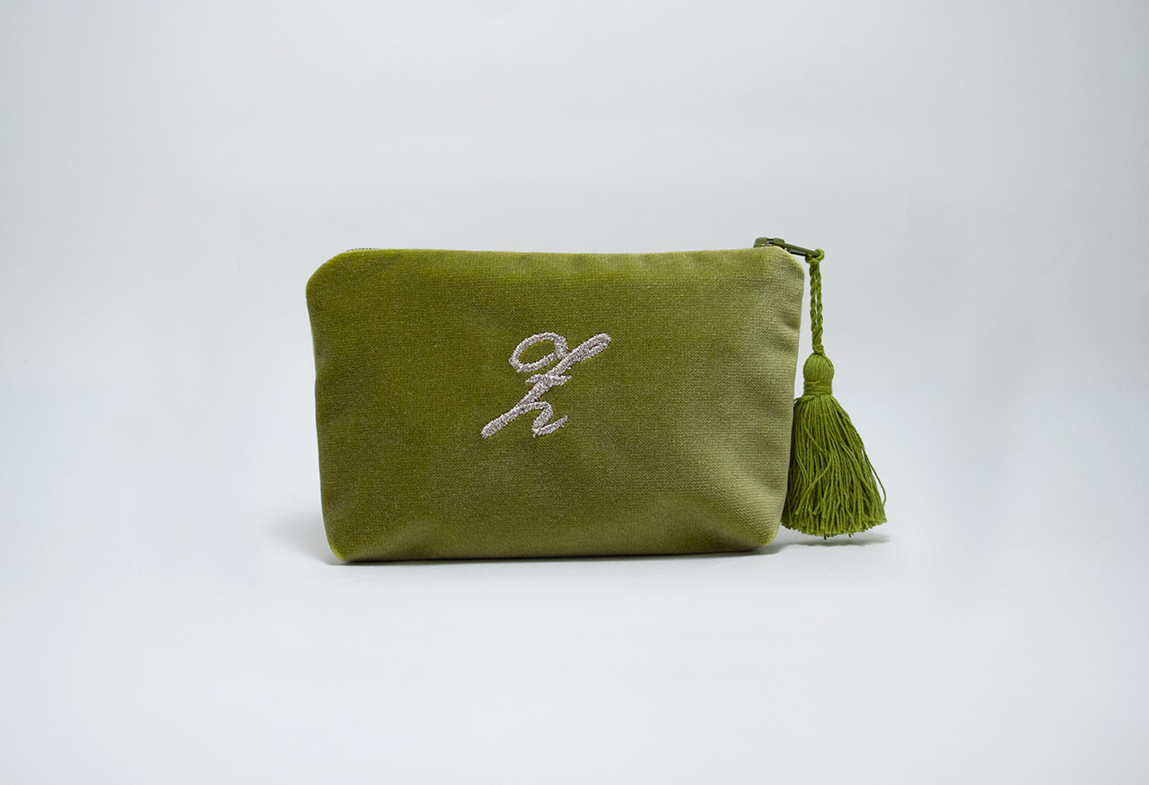 Verde-oliva-4045 Portamonete colore verde oliva