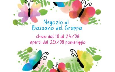 Chiusura negozio di Bassano del G. Agosto