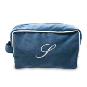 Wash bag beauty medio colore Blue Jeans