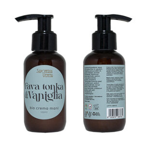 Bio crema mani e Bio lavamani Fava tonka & Vaniglia