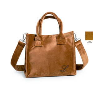 Borsa velluto colore ruggine