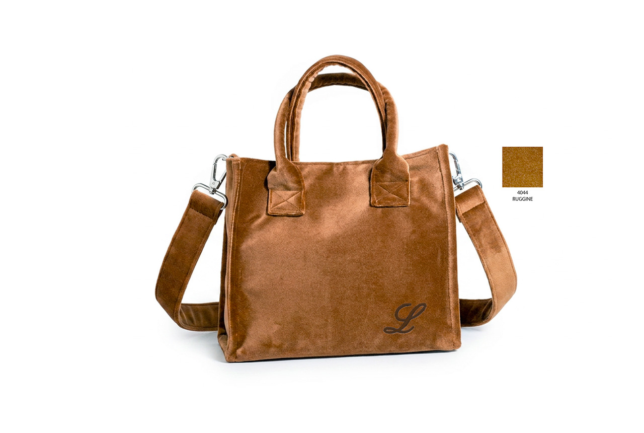 Borsa-Mini-Simo-tracolla-Ruggine-fronte-1 Borsa velluto colore ruggine