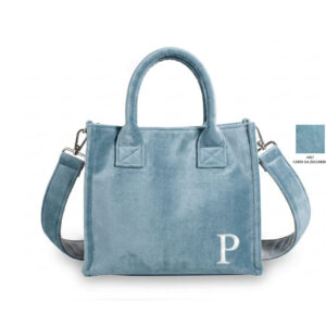 Borsa con tracolla made in Italy Carta Zucchero