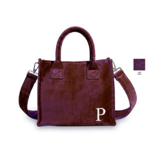 Borsa con tracolla viola