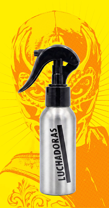 Luchadoras-perfume-flacone Profumo luchadoras flacone