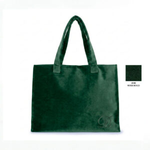 Borsa in velluto Verde Bosco